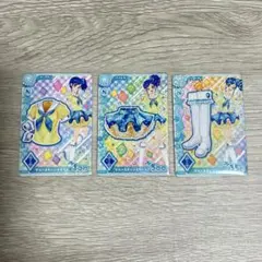 アイカツアンコール ブルーステージコーデ あおい 3枚コンプセット