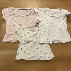フルーツ柄アンダーシャツ 3枚セット インナー