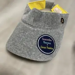 【良品】Samantha Thavasa サマンサタバサ　サンバイザー グレーのサムネイル