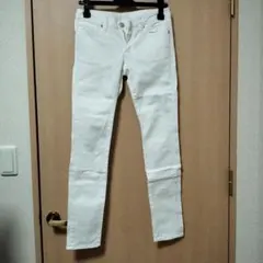 GU ホワイト スキニーデニム 61cm