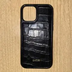 DIOR クロコダイル風 iPhone12proケース