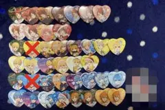 すとぷり ハート缶バッジ