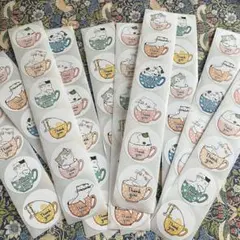サンキューシール　おすそ分け　120枚　ねこ　可愛い♡