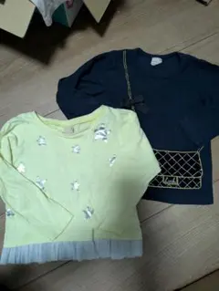 petit main 長袖カットソー 100cm 2点セット