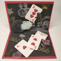 フォロワー様限定688円♡バースデーハンドメイドメッセージカードディズニー