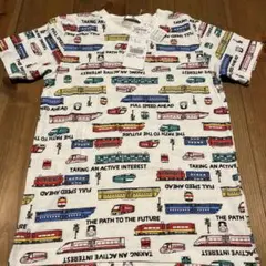 電車柄　Tシャツのサムネイル