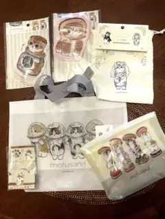 モフサンド　バッグ／ポーチ／巾着／マステ／ジップ袋2種