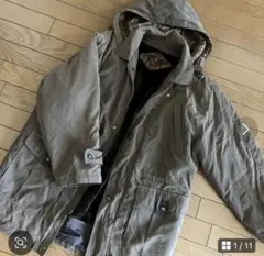 【アブレイシア】モッズコート　ファーライナー付き　ミリタリージャケット2wey