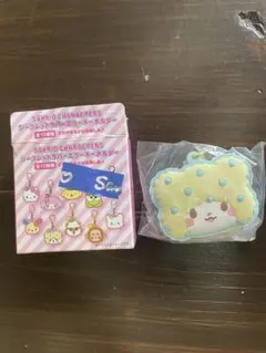 サンリオキャラクターズ　シークレットラバーミラーキーホルダー　まるもふびより