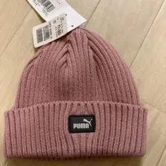 PUMA ピンク ニット帽 YT(54.5cm)