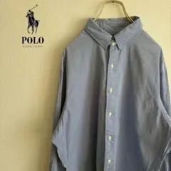 Ａ270ラルフローレン　RALPHLAUREN メンズ　シャツ　XL E1X3