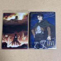 進撃の巨人 リヴァイ ウエハース カード アニメージュ2014年2月号