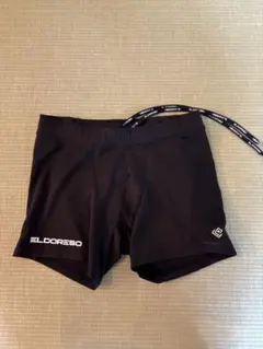 ELDORESO ランニングショートタイツ　ブラック Sサイズのサムネイル