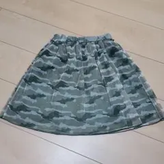 ♡キッズ迷彩スカート♡