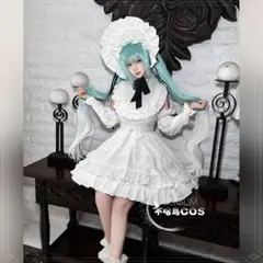 初音ミク miku 古典人形 コスプレ衣装 ドレス キャラクター ウィッグ
