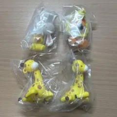 たべっこどうぶつ　カプセルトイ　ガチャガチャ　きりん　うさぎ　ひよこ　らいおん