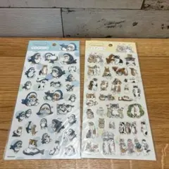 mofusand クリアシール　２種