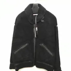 ブラック フリース ムートンコート S