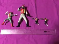 仮面ライダーフィギュア4点セット
