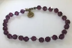 ☆5割引特S❣️5/22夜9時⭐️スワロフスキ薄紫ネックレス1103f 1個