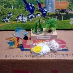 沖縄土産　ガラスのエンゼルフィッシュセット