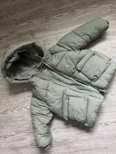 ZARA オリーブグリーン ダウンコート 12-18ヶ月