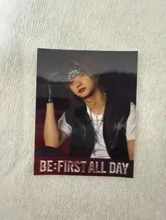 BE:FIRST ALL DAY ランダムステッカー　ジュノン