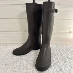 AIGLE 長靴 レインブーツ フランス製【36】ブラウン