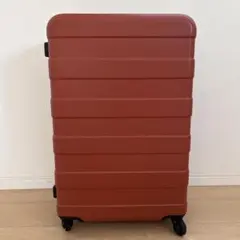無印良品 キャリーケース オレンジ系