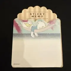 【新品未使用】DISNEY スティッキーメモ ドナルドダック