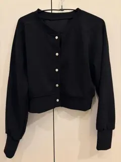 deux amour カーディガン ブラック M〜L