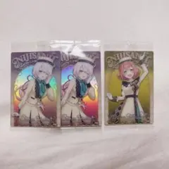 にじさんじウエハース 椎名唯華 本間ひまわり 3枚セット