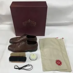 GRANSON ダークブラウン ビジネスシューズ　イギリス製のサムネイル