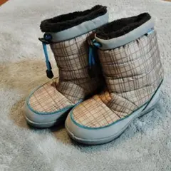 IGNIO子ども用スノーブーツ チェック柄　21センチ