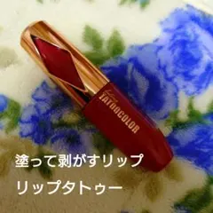マットリップ 塗って剥がす口紅