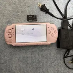 PSP本体 3000ピンク 8GBメモリカード付き
