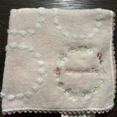 【新品未使用】AfternoonTea タオルハンカチ ハンドタオル ピンク