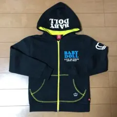 ベビードール パーカー 裏起毛 140cm