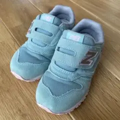 ニューバランススニーカー ミントグリーン 16.5㎝