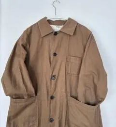 YAECA ブラウン ロングコート