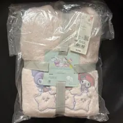 ユニクロ　ちいかわ×サンリオ フリースパジャマ 140サイズ ピンク