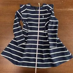 Polo Ralph Lauren ネイビー/ホワイトストライプ ワンピース 4