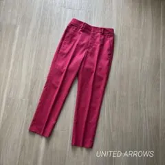 UNITED ARROWS UBC ドビー カラー スリムパンツ 21SS