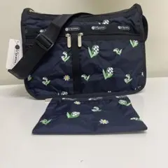 レスポートサック × チェスティ ハーパーバッグ　すずらん　刺繍　紙タグ無し レスポートサック × チェスティ ハーパーバッグ すずらん 刺繍 紙タグ