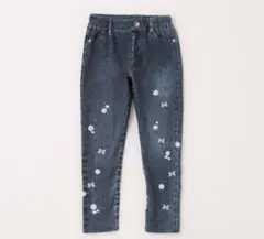 転写プリント　レギパン　花柄　100