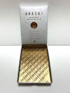 嵐 FC会員限定記念品 スワロフスキー ゴールド