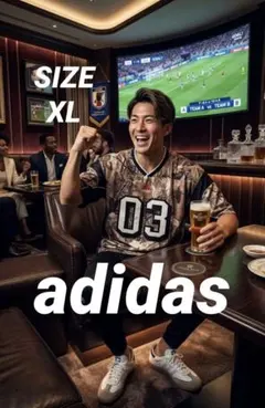 アディダス オリジナルス 迷彩柄 サッカー ジャージ