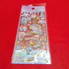 [新品]ぷっくり立体シール/キティ、ハンギョドン、シナモロール、マイメロ