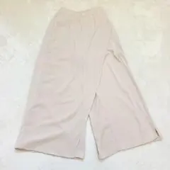 nn515 ガウチョパンツ ラップパンツ風 綺麗め 上品 オフィスカジュアル