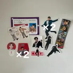 宮近海斗 Travis Japan ステッカー・クリップ 14枚セット